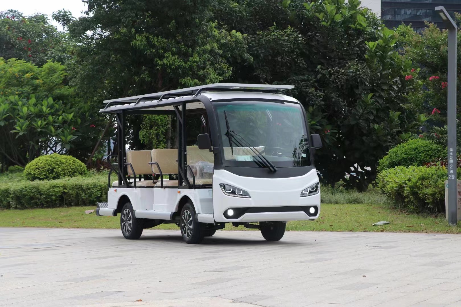 太陽能電動觀光車、光伏電動觀光車
