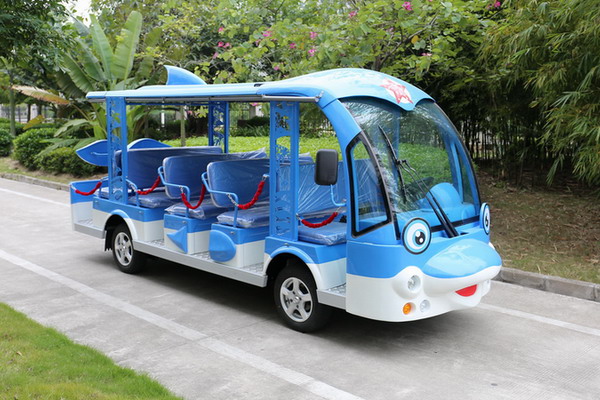 海豚卡通款電動(dòng)觀光車